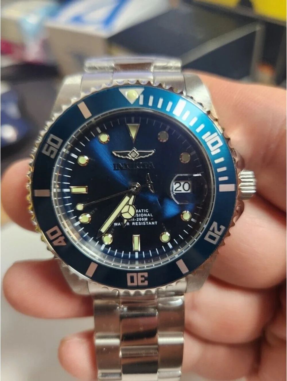 Invicta Pro Diver Automatic Men's Watch - 44mm. Steel (36972)